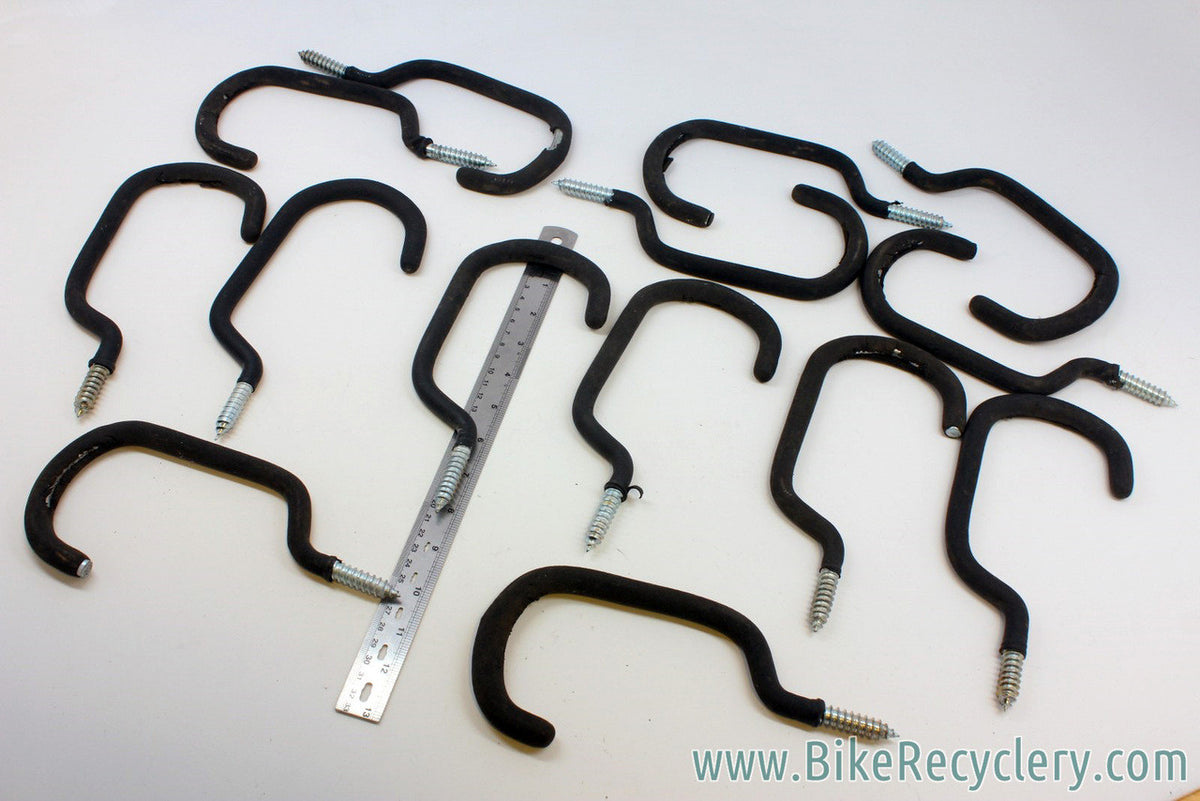 Bicycle Storage Ceiling Hooks: ~8.5" Long, Heavy Duty, Lot of 14