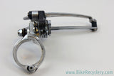 Ofmega Premier Front Derailleur: Bianchi Edition, Rare, 28.6mm