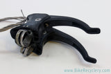 Universal LR1 Aer Brake Levers: Non-Aero, Black Plastic