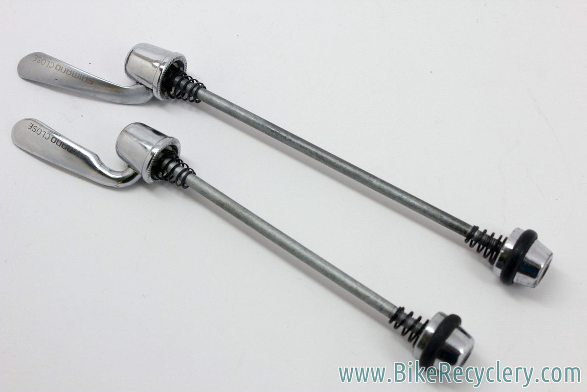 Vintage Shimano Deore / DX Quick Release Skewers (QR)