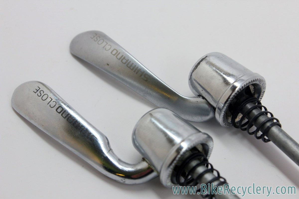 Vintage Shimano Deore / DX Quick Release Skewers (QR)