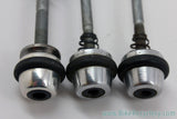Vintage Shimano XT M730 QR Skewer Set: Front/Rear Wheels & Seatpost Binder
