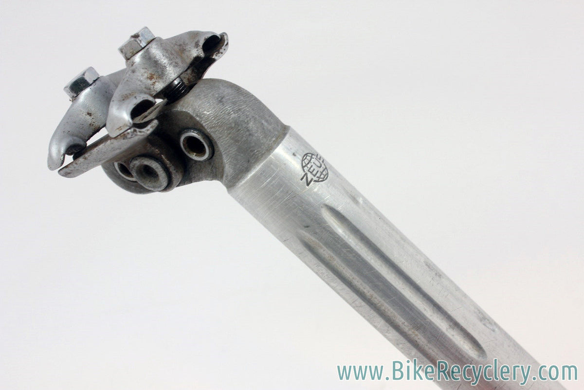 Zeus Criterium / New Racer Seatpost: Two Bolt Super Record Style, Fluted, 26.4mm REF 2530.00