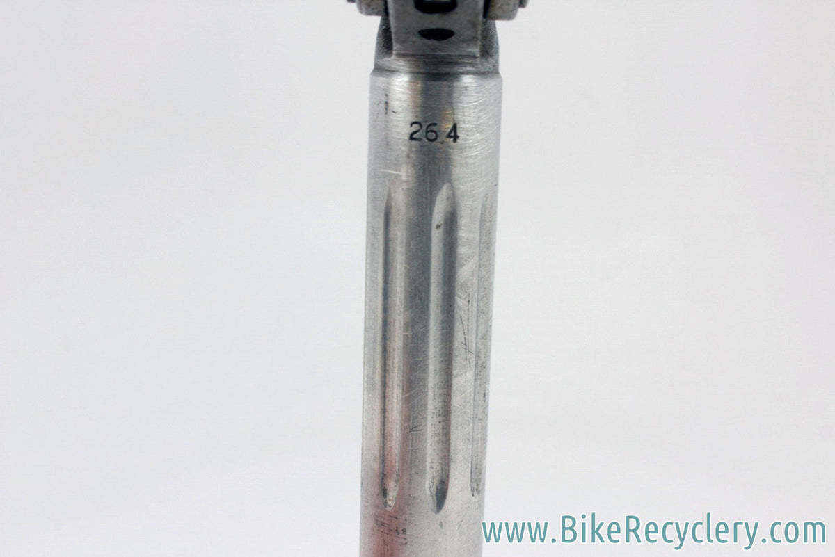 Zeus Criterium / New Racer Seatpost: Two Bolt Super Record Style, Fluted, 26.4mm REF 2530.00