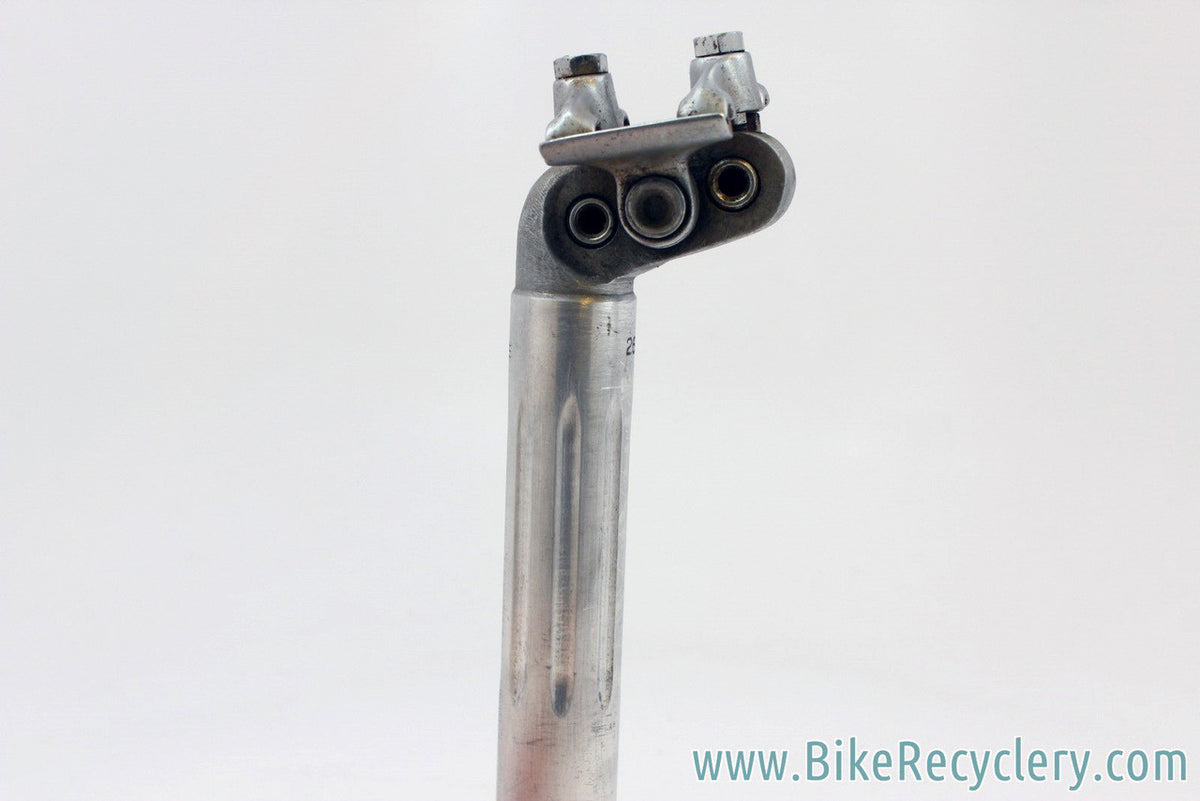 Zeus Criterium / New Racer Seatpost: Two Bolt Super Record Style, Fluted, 26.4mm REF 2530.00