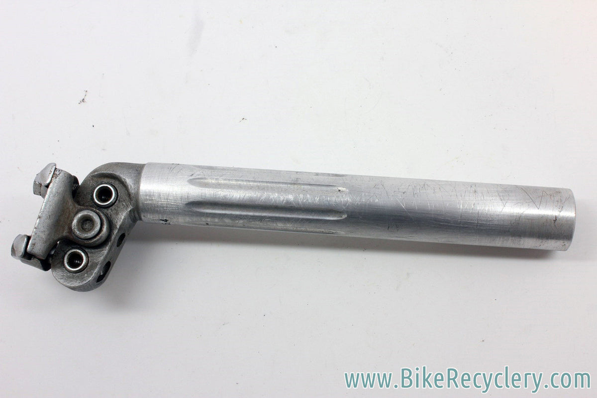 Zeus Criterium / New Racer Seatpost: Two Bolt Super Record Style, Fluted, 26.4mm REF 2530.00