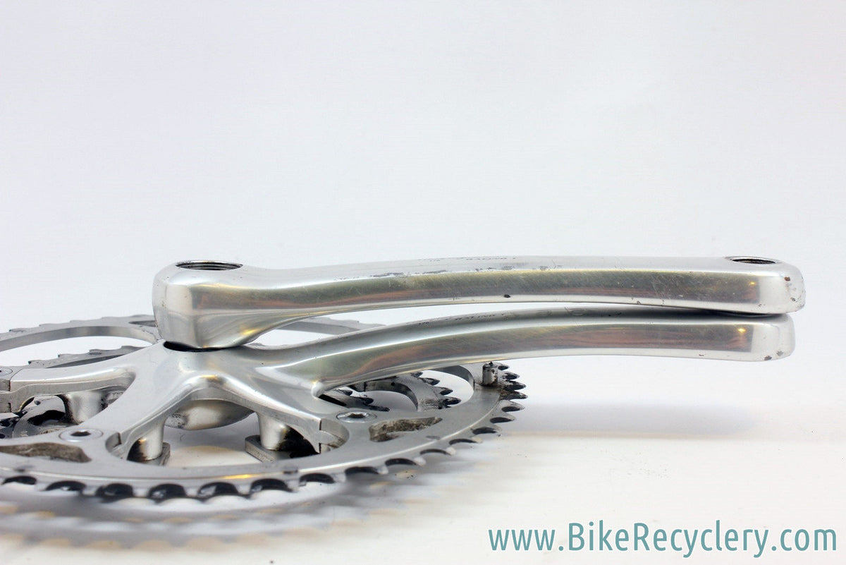 Vintage Campagnolo Racing T 8 Speed Triple Crankset: 175mm, 52/42/30t, Silver