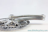 Vintage Campagnolo Racing T 8 Speed Triple Crankset: 175mm, 52/42/30t, Silver