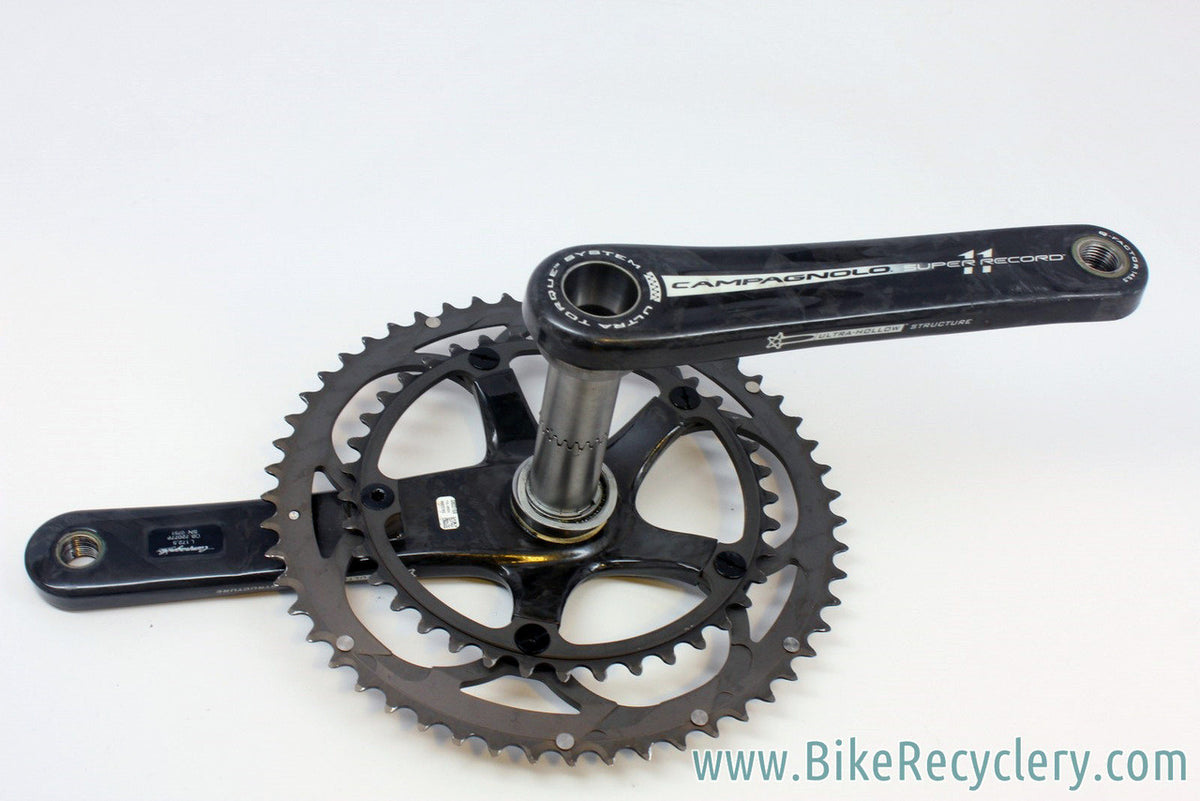 Campagnolo Super Record 11 Speed Group Set: 9 Piece, Mechanical, <500mi, MINT
