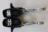 Campagnolo Record 8 Speed Triple Ergo Shifters / Brifters: Slotted, Carbon BB System