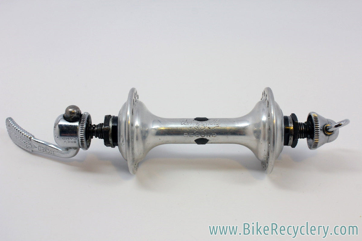 Campagnolo #1034 Nuovo/Super Record Front Hub & Skewer: Small Flange, 36H, EXC