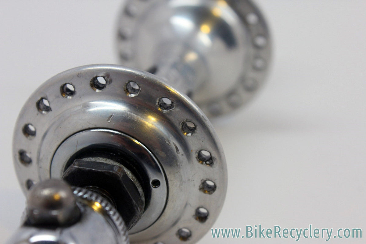 Campagnolo #1034 Nuovo/Super Record Front Hub & Skewer: Small Flange, 36H, EXC