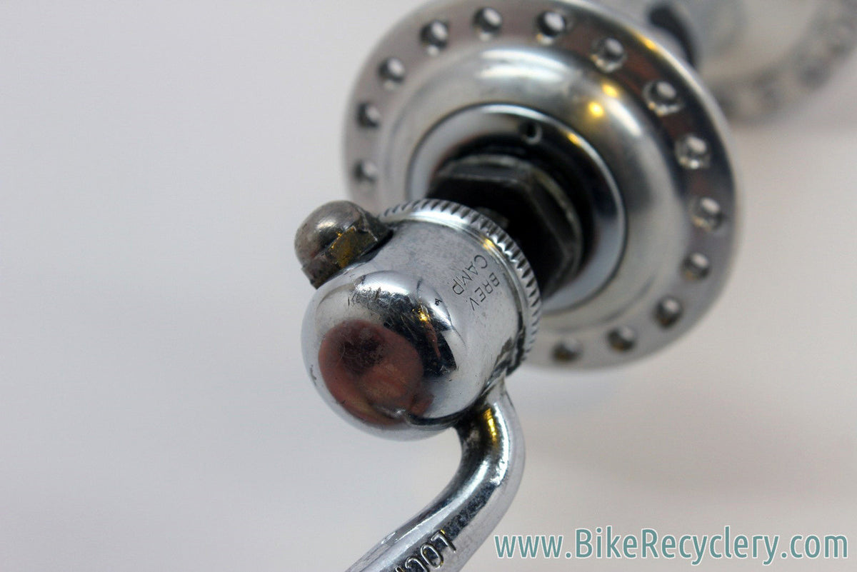 Campagnolo #1034 Nuovo/Super Record Front Hub & Skewer: Small Flange, 36H, EXC