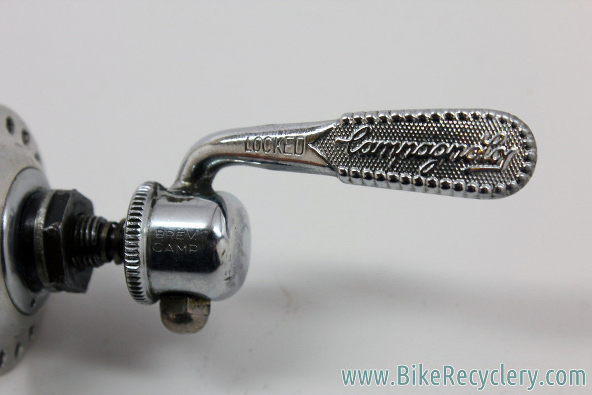 Campagnolo #1034 Nuovo/Super Record Front Hub & Skewer: Small Flange, 36H, EXC