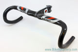 (Pinarello) MOST Talon Compact 1K Carbon Integrated Handlebar / Stem: 42cm, 125mm, Black, <100mi MINT
