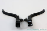 Tektro RX 2.0 Inline Cross Top Brake Levers for Cyclocross Bikes: Black, 24mm Clamp
