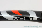 (Pinarello) MOST Talon Compact 1K Carbon Integrated Handlebar / Stem: 42cm, 125mm, Black, <100mi MINT