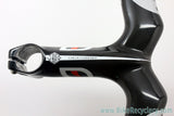 (Pinarello) MOST Talon Compact 1K Carbon Integrated Handlebar / Stem: 42cm, 125mm, Black, <100mi MINT