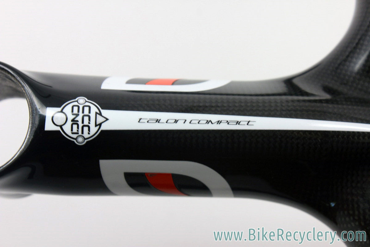 (Pinarello) MOST Talon Compact 1K Carbon Integrated Handlebar / Stem: 42cm, 125mm, Black, <100mi MINT