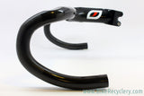 (Pinarello) MOST Talon Compact 1K Carbon Integrated Handlebar / Stem: 42cm, 125mm, Black, <100mi MINT