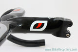 (Pinarello) MOST Talon Compact 1K Carbon Integrated Handlebar / Stem: 42cm, 125mm, Black, <100mi MINT
