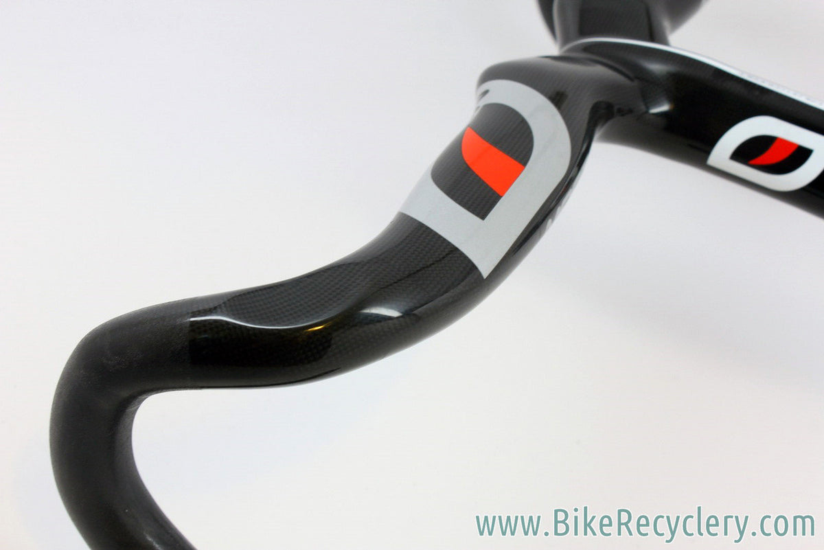 (Pinarello) MOST Talon Compact 1K Carbon Integrated Handlebar / Stem: 42cm, 125mm, Black, <100mi MINT