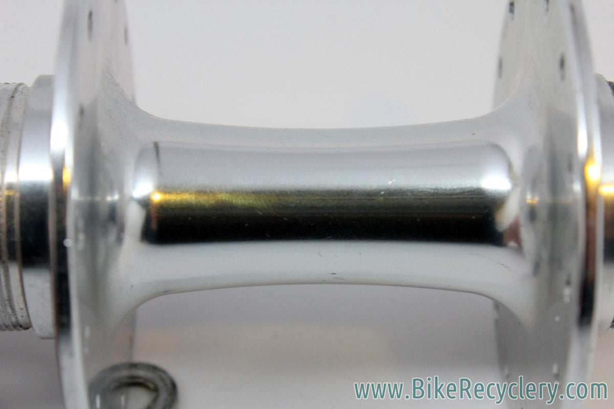 Bianchi Pista Flip Flop Rear Hub: Silver, 120mm, 28H, Fix/Free, New Take-off