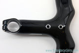 (Pinarello) MOST Talon Compact 1K Carbon Integrated Handlebar / Stem: 42cm, 125mm, Black, <100mi MINT