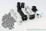 31.8mm Threadless Stem Lot: Specialized Angle Adjust, Felt, Ultegra CH-6600 10-sp Chain, Top Caps