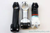 31.8mm Threadless Stem Lot: Specialized Angle Adjust, Felt, Ultegra CH-6600 10-sp Chain, Top Caps