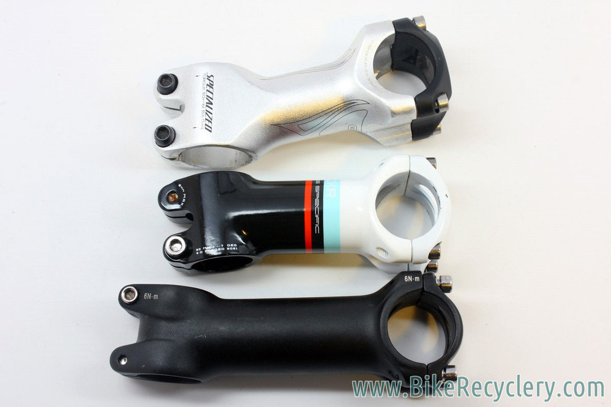 31.8mm Threadless Stem Lot: Specialized Angle Adjust, Felt, Ultegra CH-6600 10-sp Chain, Top Caps