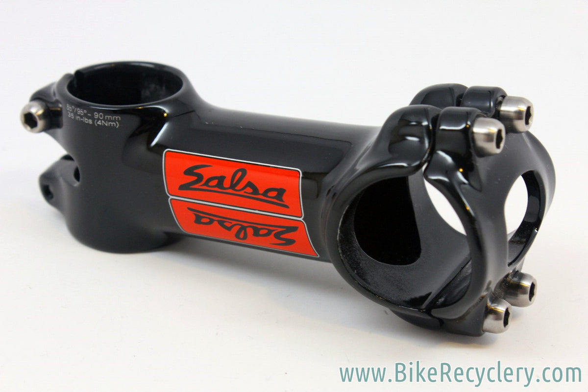 Salsa Pro Moto 1 Ti SUL Threadless Stem: 90mm x 31.8mm, Black/Red New Take-Off