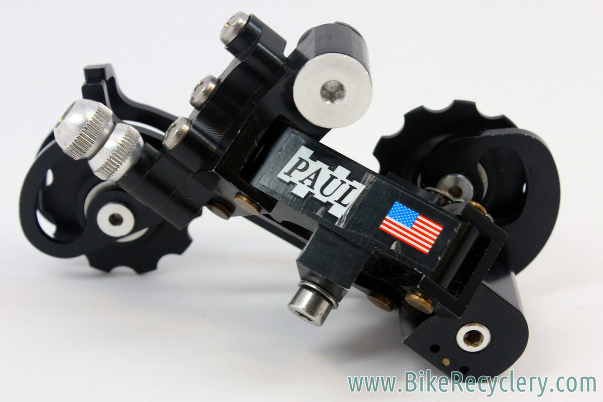 NOS Paul Components Powerglide Rear Derailleur: Mid Cage - 2nd Version - Black - RARE