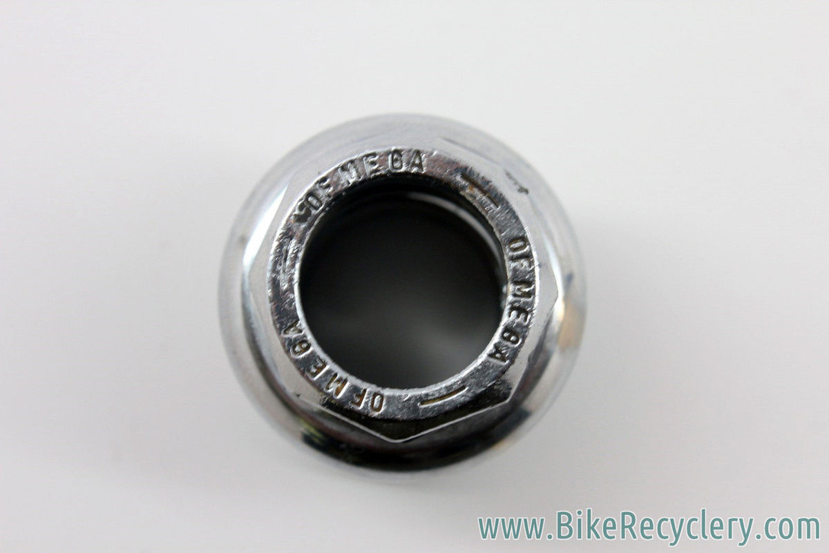 Ofmega Headset: 1" Threaded, Chrome (no bearings)