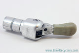 Schwinn Approved Barcon Bar End Shifter: Retro-Friction, White