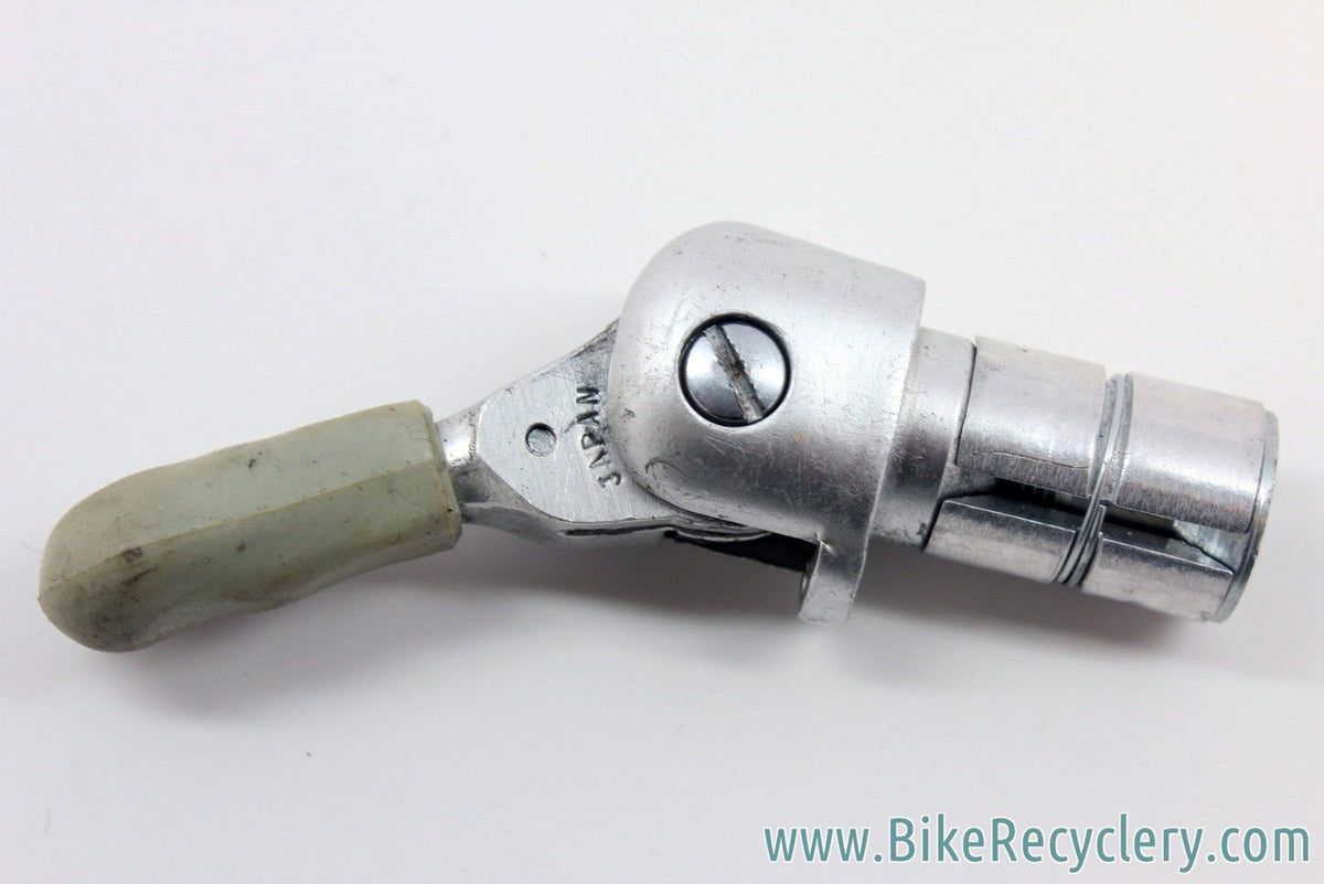 Schwinn Approved Barcon Bar End Shifter: Retro-Friction, White
