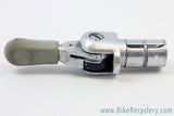 Schwinn Approved Barcon Bar End Shifter: Retro-Friction, White