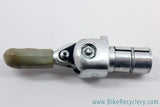 Schwinn Approved Barcon Bar End Shifter: Retro-Friction, White