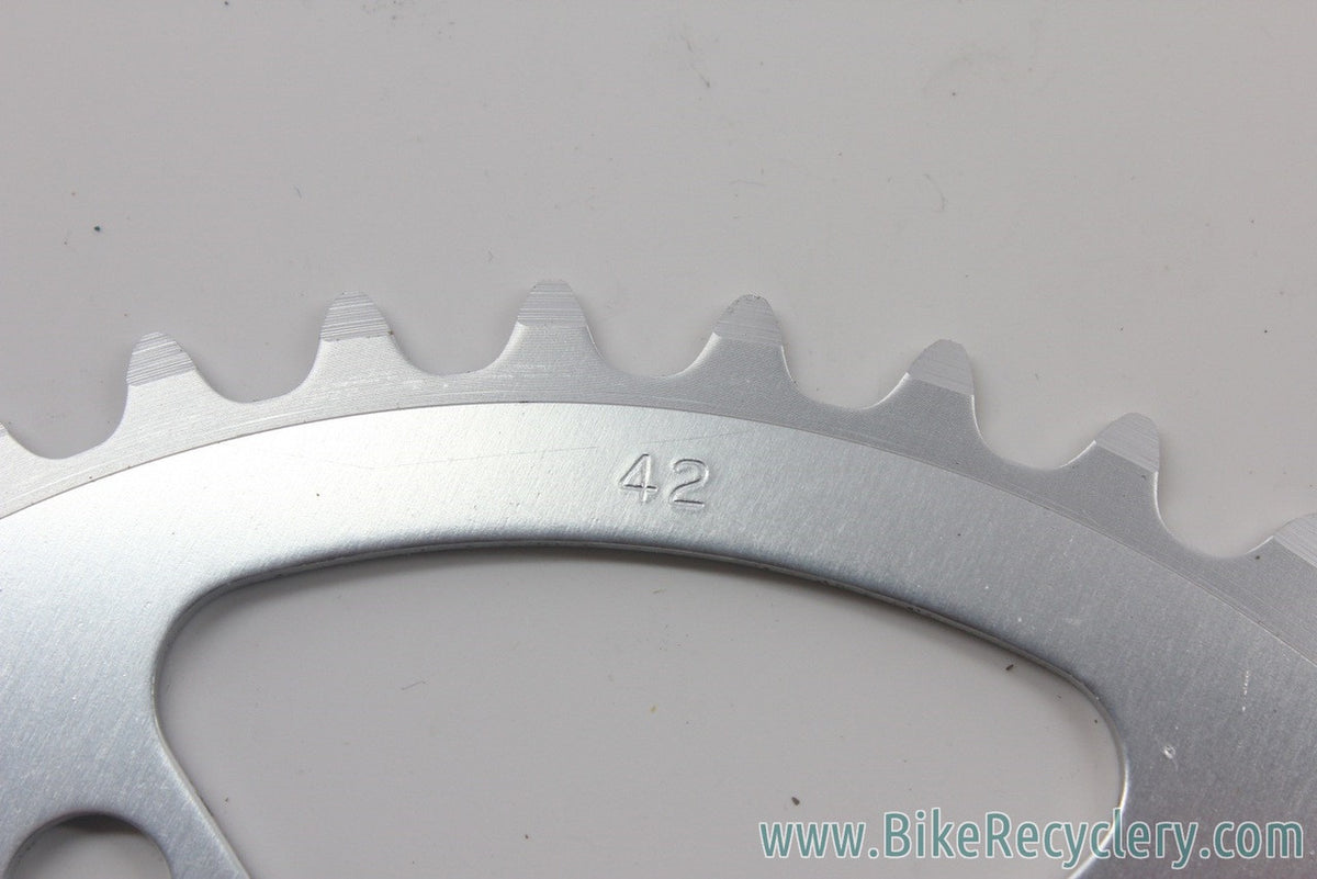 NOS Vintage Specialized Touring/MTB Chainring: No Specialized Engraving, 42t x 110mm