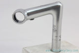 Cinelli 1R Quill Stem w/ Hidden Bolt: Silver, 100mm x 26.4