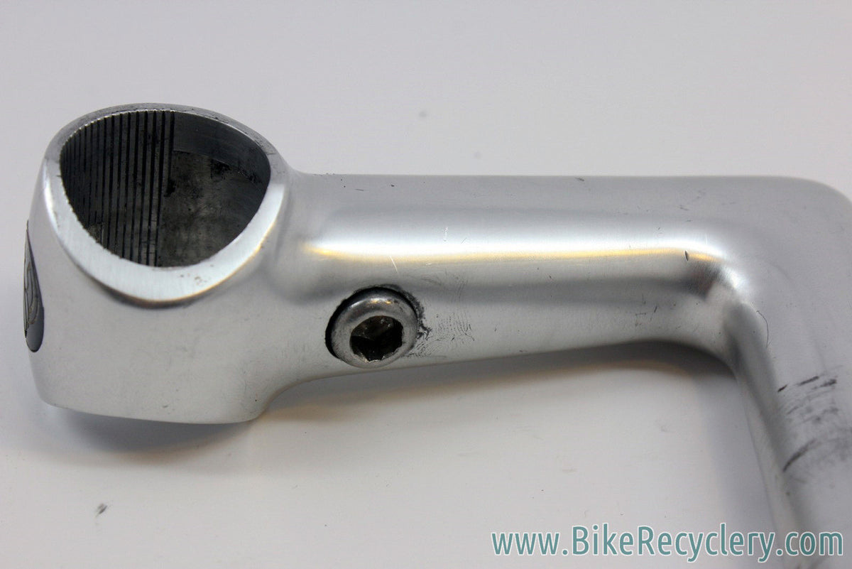 Cinelli 1R Quill Stem w/ Hidden Bolt: Silver, 100mm x 26.4