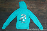 Yeti Cycles 25th Anniversary Hoodie: Vintage Headbadge Logo, Smal