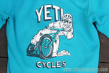 Yeti Cycles 25th Anniversary Hoodie: Vintage Headbadge Logo, Smal