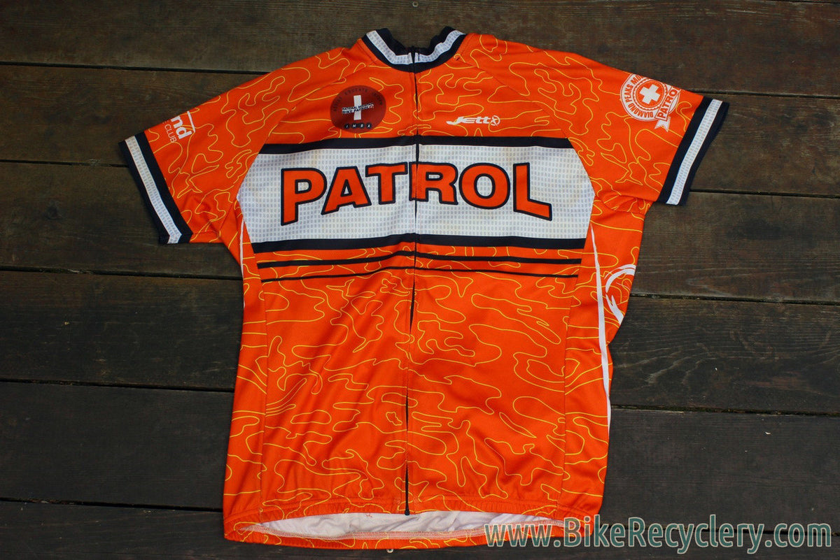 JETT IMBA Mountain Bike Patrol Jersey: Orange, Large