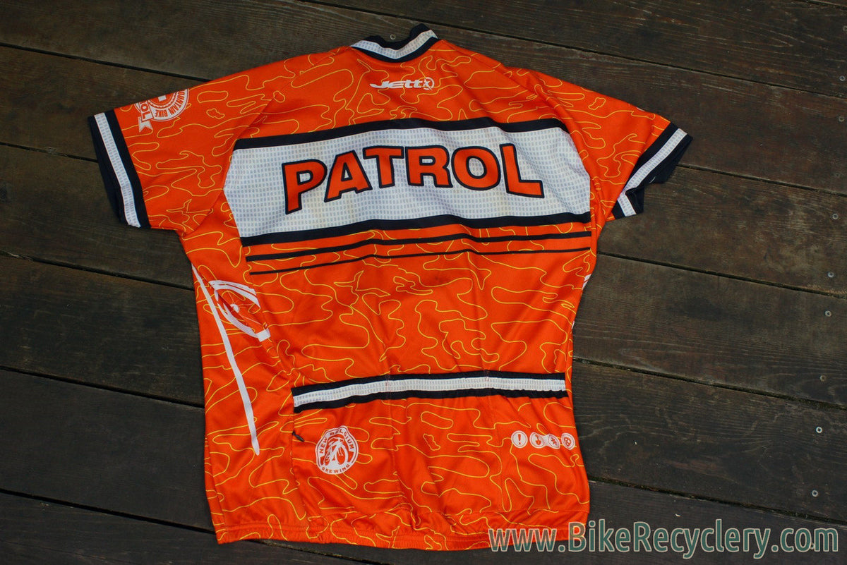 JETT IMBA Mountain Bike Patrol Jersey: Orange, Large