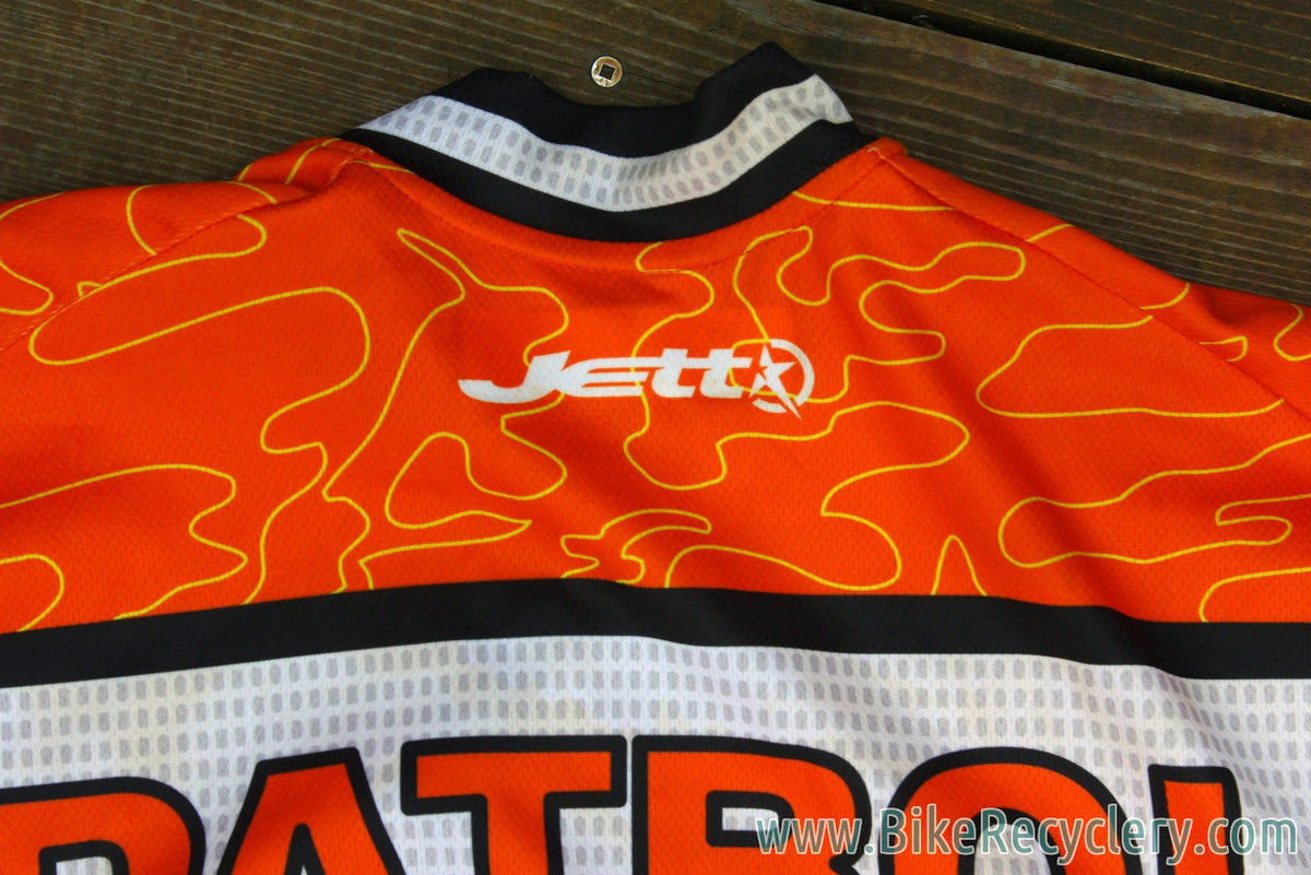 JETT IMBA Mountain Bike Patrol Jersey: Orange, Large
