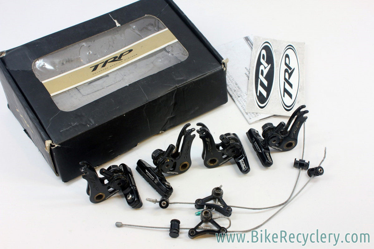 TRP EuroX Cantilever Brakeset: Black (Used, Missing Springs)