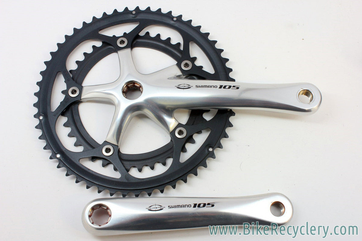 NIB/NOS Shimano 105 FC-5502 Crankset: Black Chainrings 53/39t, Octalink *Mismatched Arm Lengths 170mm/175mm