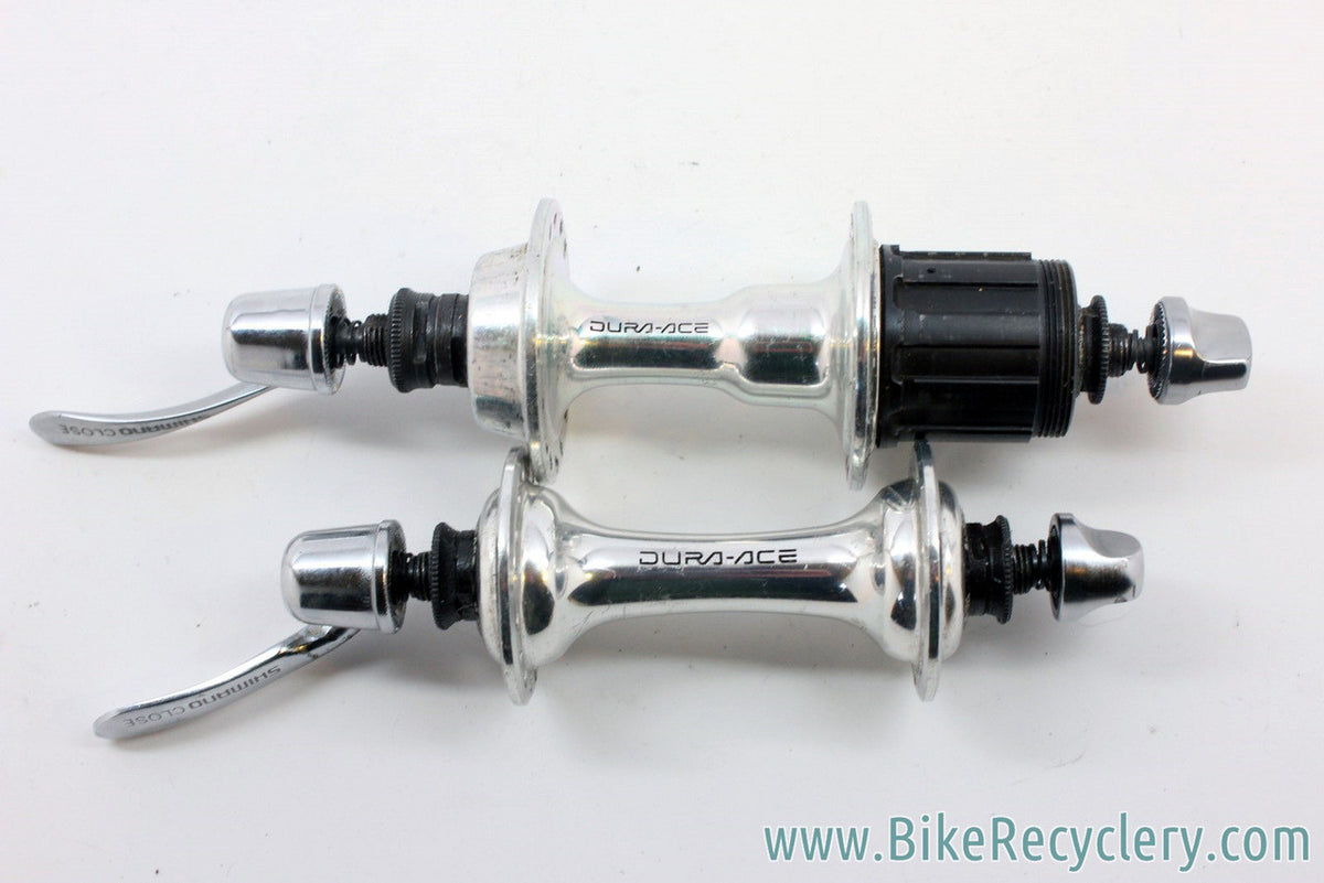 Shimano Deore DX Hubset & QR's: 32H, 126mm, 6/7 Speed Uniglide