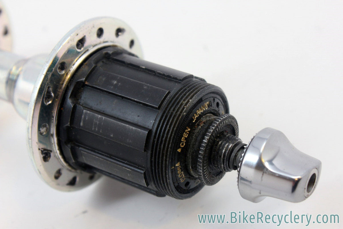 Shimano Deore DX Hubset & QR's: 32H, 126mm, 6/7 Speed Uniglide